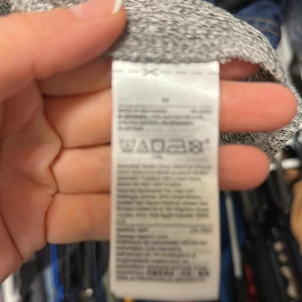 Cascade Drape Front  Ribbed Cardigan - Picture 5 of 7